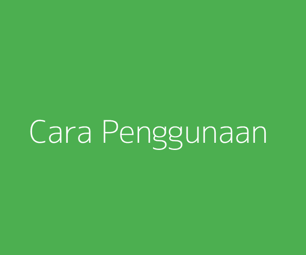 Cara penggunaan produk Naturagen
